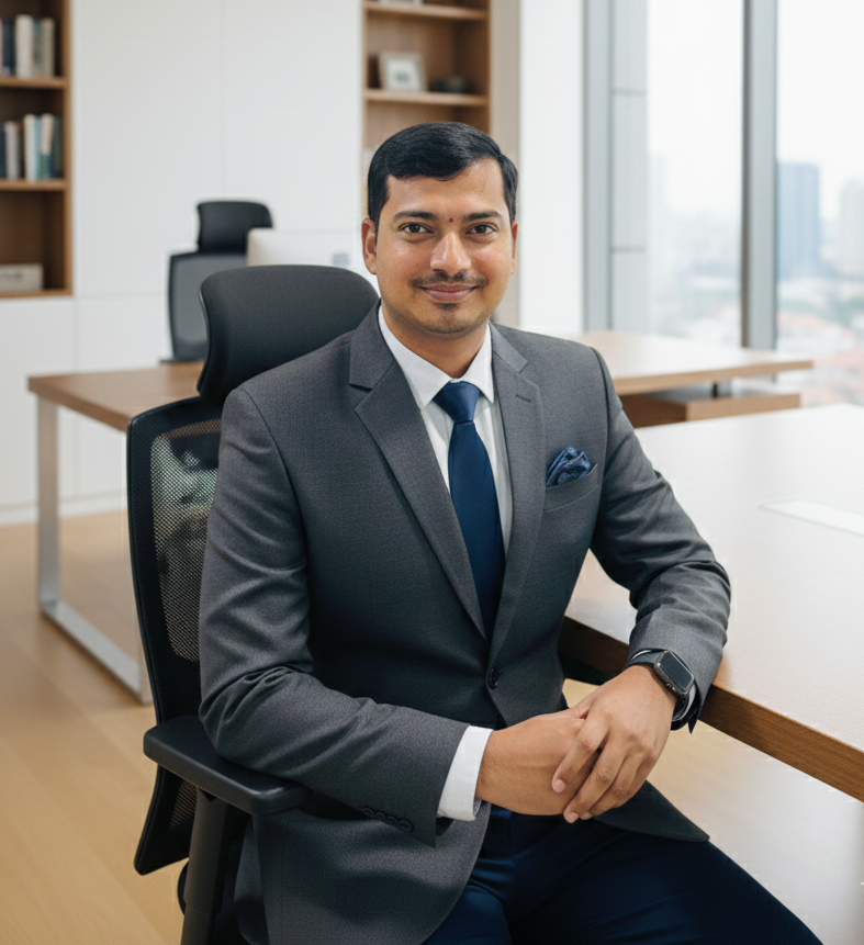 Dandu Srinivas & Founder of Sri Designs